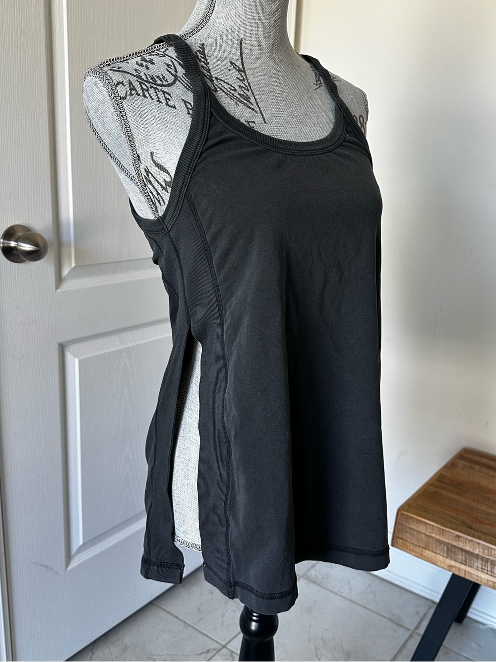 Free People FP Movement Black Open Side Tank | XS | NWT